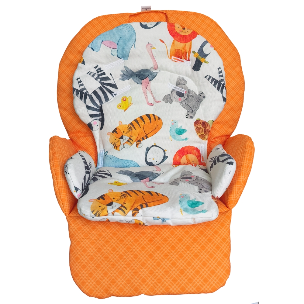 Chicco%20Polly%202%20Start%20Mama%20Sandalyesi%20Minderi%20-%20%20Çift%20Minderli%20-%20%20Orange%20and%20Koala