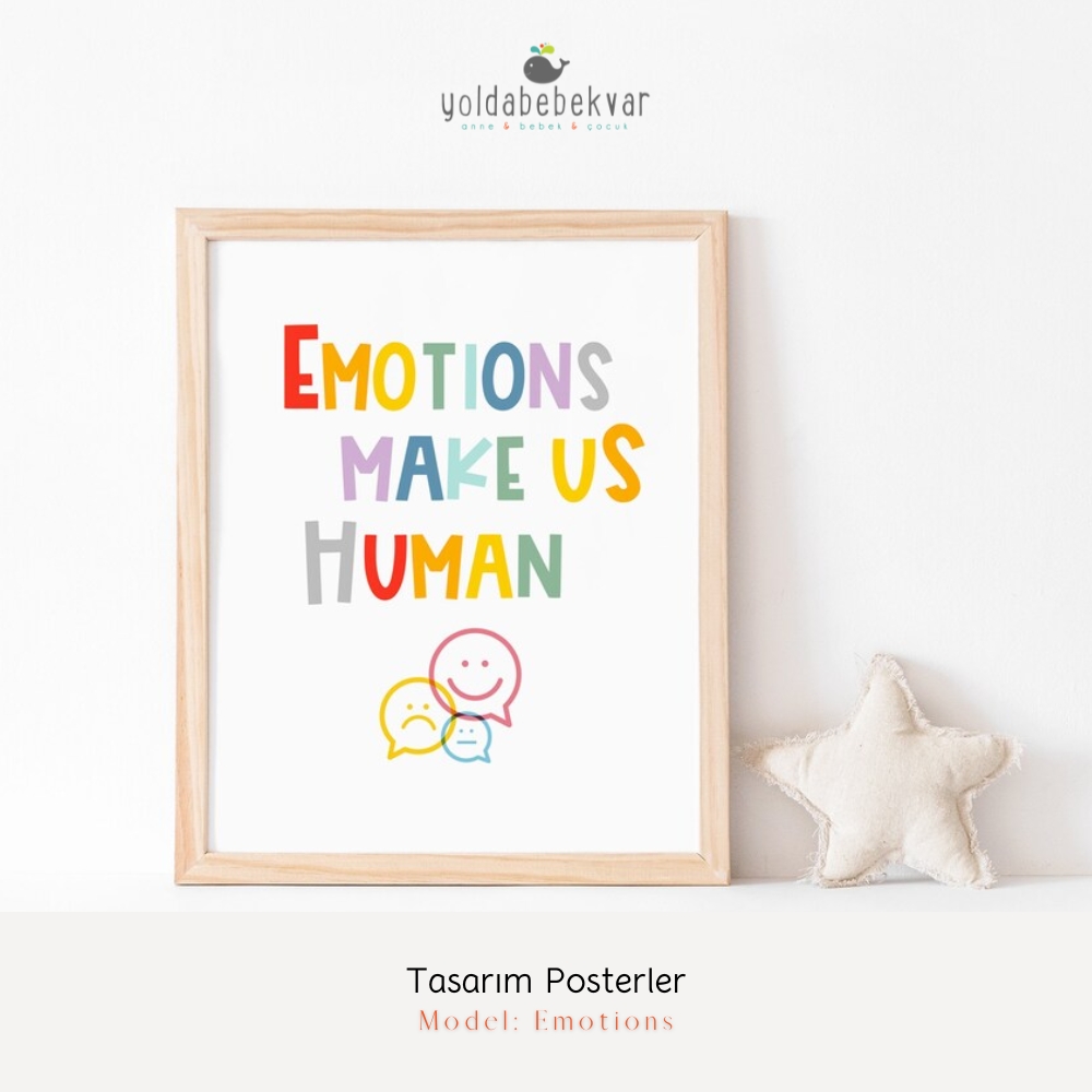 EMOTIONS - Poster Baskı 