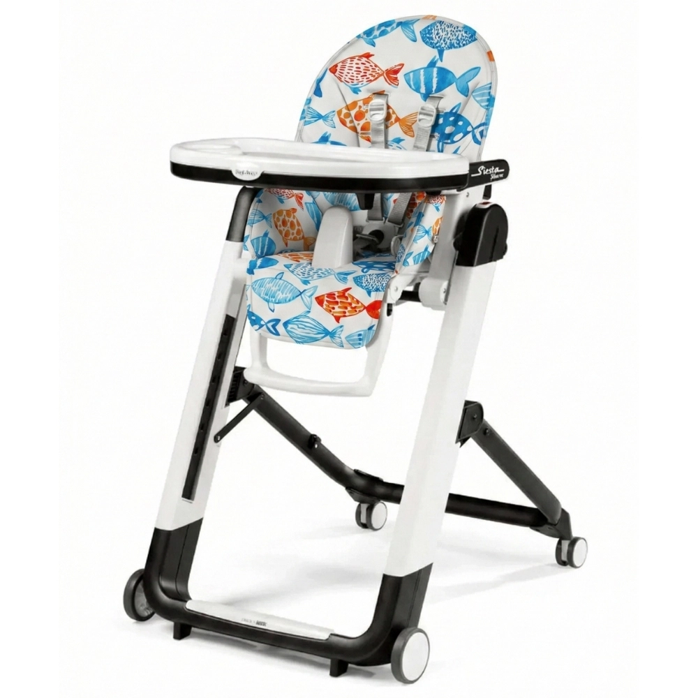 Mama Sandalyesi Minderi - Peg Perego Zero 3 Uyumlu - PEMBE ZEMİNDE ŞİRİN KARIŞIK HAYVAN DESENLİ