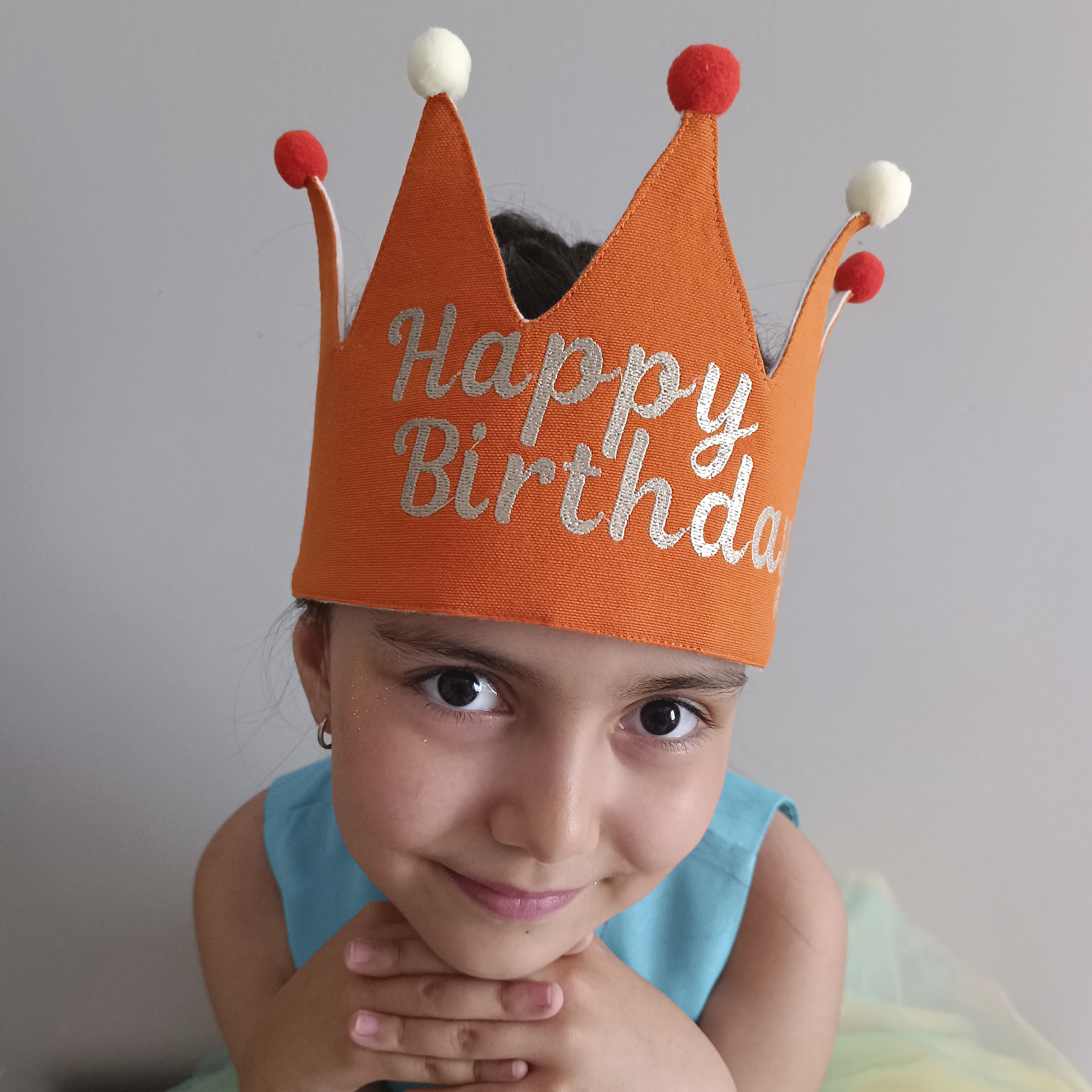 Simone Jr. Prens ve Prenses Tacı - Happy Birthday 3
