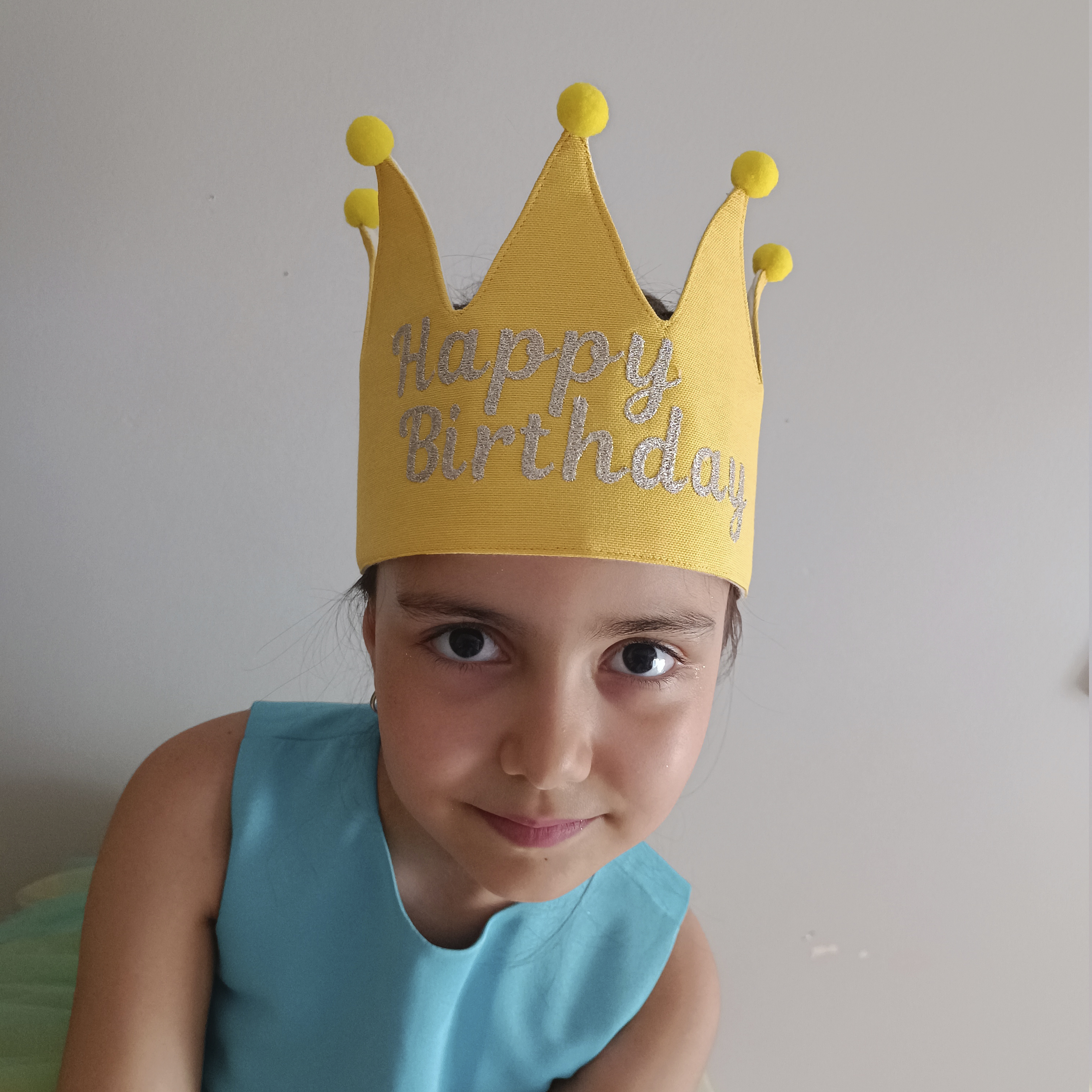 Simone Jr. Prens ve Prenses Tacı - Happy Birthday 4