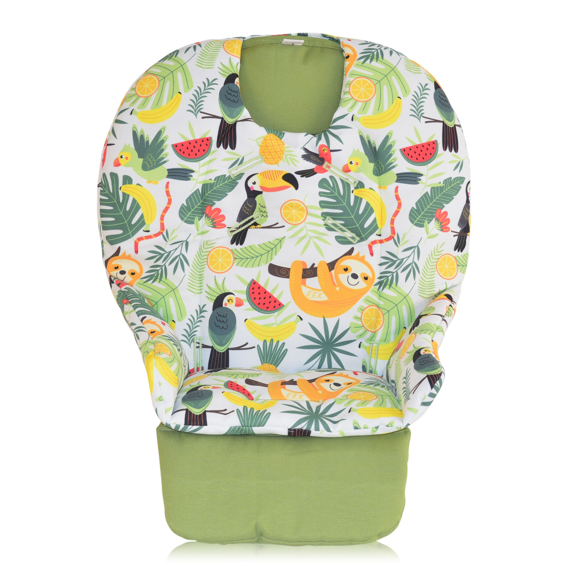 Chicco%20Polly%20Double%20Phase%20Çift%20Minderli%20Mama%20Sandalyesi%20Minderi%20%20-%20%20Çimen%20Yeşili%20ve%20Tembel%20Hayvan