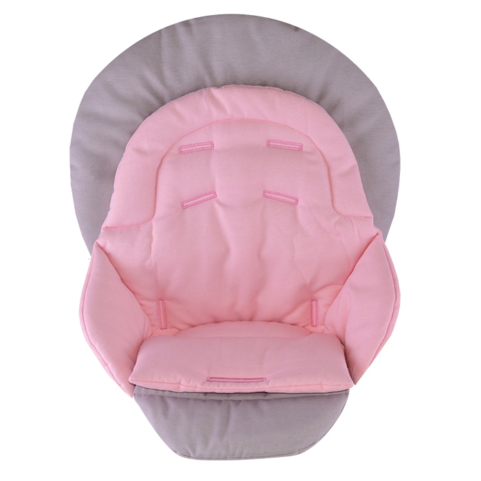 Chicco Polly Magic Mama Sandalyesi Minderi - Çift Minderli - Grey and Pink