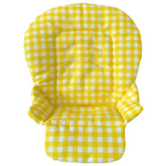 Joie Mimzy  Ayaklı Mama Sandalyesi Minderi  Sarı Pötikare