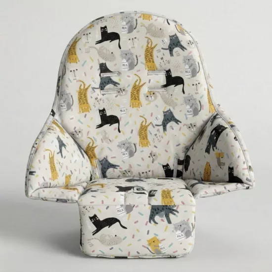 Mama Sandalyesi Minderi - Peg Perego Siesta Uyumlu -  Renkli Çiçekli