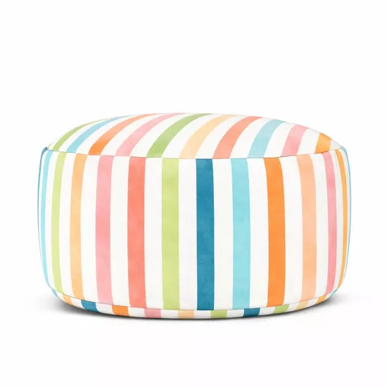 Candy Stripe Kids Pouf – Çocuk Odası Oturma Pufu