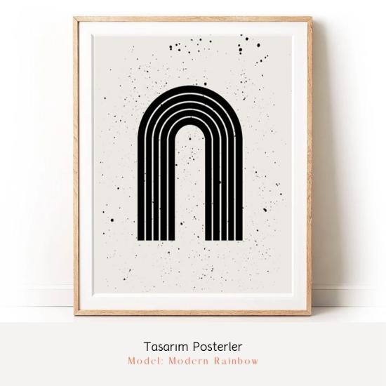 MODERN RAINBOW - Poster Baskı 