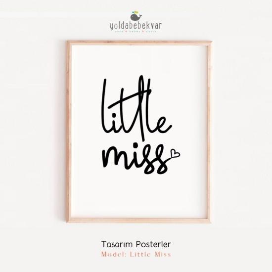 LITTLE MISS - Poster Baskı 