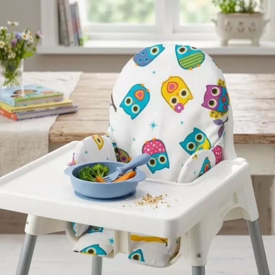 Baykuşlar - Mama Sandalyesi Minderi