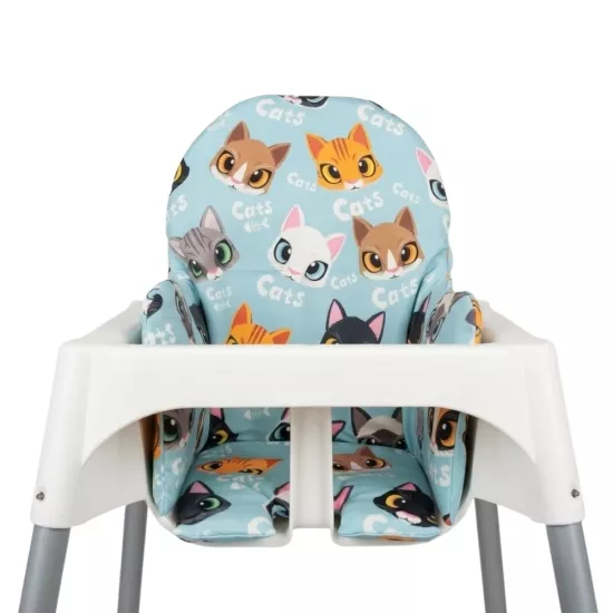 Maviş Kediler - Mama Sandalyesi Minderi
