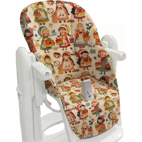 Mama Sandalyesi Minderi - Peg Perego Tatamia Uyumlu - Blue Blanc