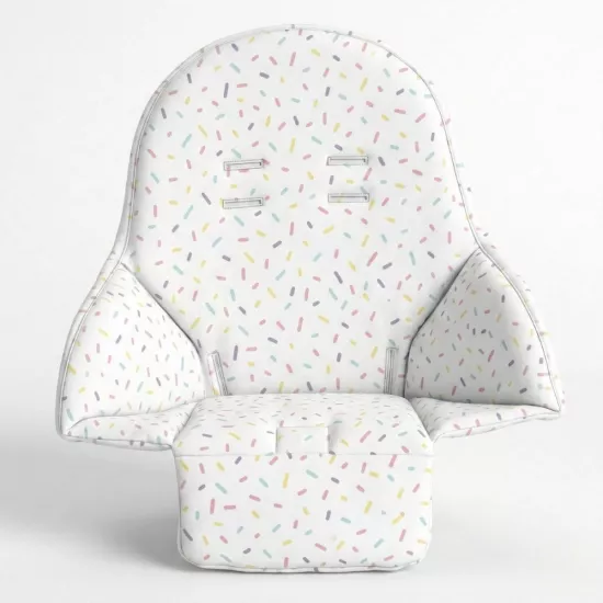 Mama Sandalyesi Minderi - Peg Perego Siesta Uyumlu -  Renkli Çiçekli