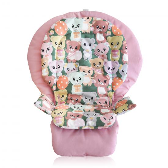 Chicco Polly 2 in 1 Mama Sandalyesi Minderi - Powder and Cute Bears