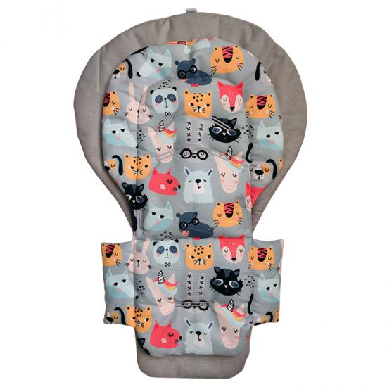 Chicco Polly 2 in 1 Mama Sandalyesi Minderi - Gray and Friends