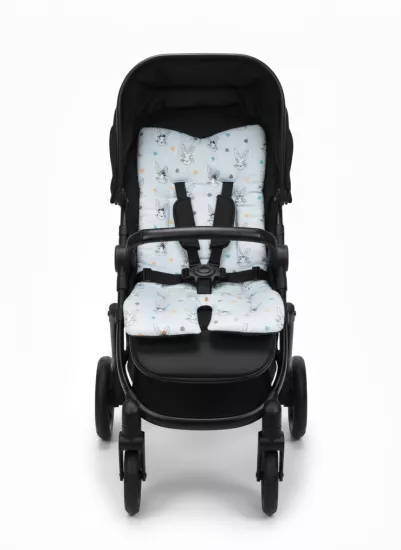 %100 Pamuklu Bebek Arabası Minderi – Bebeğiniz İçin Rahat, Yumuşak ve Şık Dokunuş