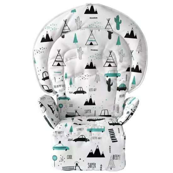 Chicco Polly Progress 5 Mama Sandalyesi Minderi - Kamp Rüyası