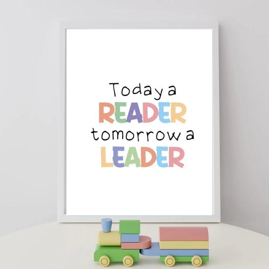 READER - LEADER - Poster Baskı 