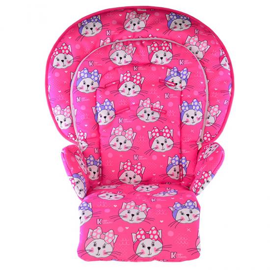 Chicco Polly Progress 5 Mama Sandalyesi Minderi - cats with bows